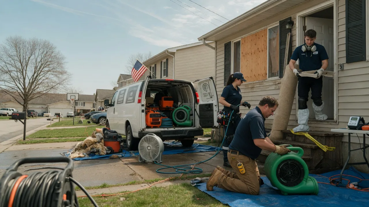 Water Damage Restoration in Garner, KY near me